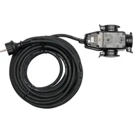 Przedłużacze i rozgałęźniki - Przedłużacz w osłonie gumowej ip 44 10m 3 x 1.5 mm z rozdzielaczem 3 gniazda YT-8 (YT-8116) - miniaturka - grafika 1