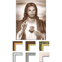 Obraz Serce Jezusa Chrystusa - Ikony i obrazy sakralne - miniaturka - grafika 1