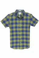 Koszule męskie - WRANGLER BLUE DEPTHS 1 PKT SHIRT - miniaturka - grafika 1