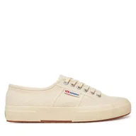 Trampki damskie - Tenisówki Superga S000010 Beżowy - miniaturka - grafika 1