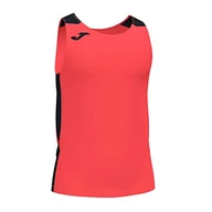 Koszulki i topy damskie - Joma Tank Top Record II Fluorure Koral Czarny, 10222.041.XS - miniaturka - grafika 1