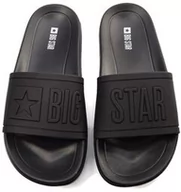 Klapki i japonki damskie - Klapki damskie Big Star DD274A271 czarne - miniaturka - grafika 1