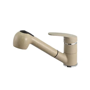 Leziter Bateria zlewozmywakowa Carol beżowa - Baterie kuchenne - miniaturka - grafika 1