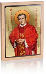 Ikona religijna Błogosławiony Jerzy Popiełuszko - Ikony i obrazy sakralne - miniaturka - grafika 1