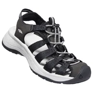 Sandały damskie - Sandały damskie Keen Astoria West Sandal Women Rozmiar butów (UE): 40 / Kolor: czarny/biały - miniaturka - grafika 1