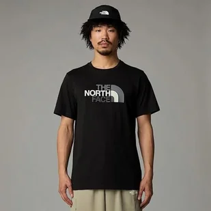 The North Face Męskie S/S Easy Koszulka Black L - Koszulki męskie - miniaturka - grafika 1