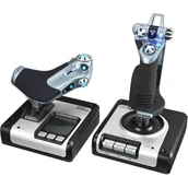 Kontrolery do Xbox - Logitech G Saitek X52 Flight Control System - miniaturka - grafika 1