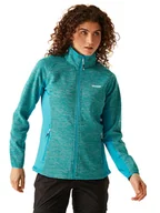 Kurtki damskie - Regatta Kurtka polarowa "Highton IV" w kolorze turkusowym - miniaturka - grafika 1
