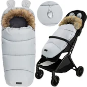 Śpiworki dla dzieci - MOMI ŚPIWOREK SZARY - miniaturka - grafika 1