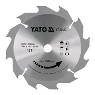 Tarcze do pił - Yato PIŁA TARCZOWA Z WĘGLIKIEM WOLFRAMU DO DREWNA 170 16MM YT-60582 - miniaturka - grafika 1