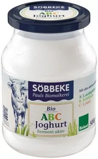 Sobbeke (nabiał z mleka krowiego) JOGURT PROBIOTYCZNY ABC BIO 500 g (SŁOIK) - SO - Zdrowa żywność - miniaturka - grafika 1