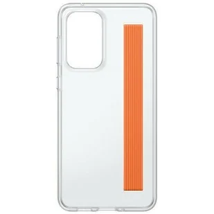 Samsung Slim Strap Cover etui Galaxy A33 przezroczysty (EF-XA336CTEGWW) EF-XA336CTEGWW - Etui i futerały do telefonów - miniaturka - grafika 1