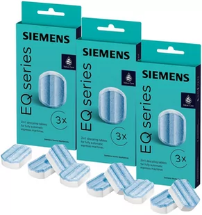 Zestaw Siemens Tabletki odkamieniające do ekspresów TZ80002B 9 szt.  ! - Akcesoria i części do ekspresów do kawy - miniaturka - grafika 1