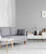 Panele ścienne i boazeria - 280x11,7x1,2 cm LT Lamele ryflowane (dąb biały rustic) - Panel ścienny i sufitowy 3D - miniaturka - grafika 1