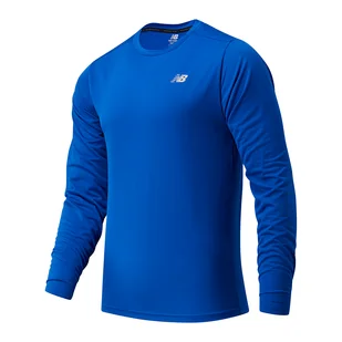 Koszulka męska New Balance MT11206TRY  niebieska - Koszulki męskie - miniaturka - grafika 1