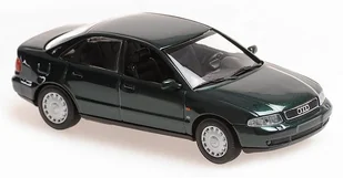 Minichamps Audi A4 B5 1995 Dark Green Metallic 1:43 940015001 - Samochody i pojazdy dla dzieci - miniaturka - grafika 1