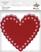 Pozostałe akcesoria dla plastyków - Titanum Filcowe serca 155x145mm mix 8szt - miniaturka - grafika 1