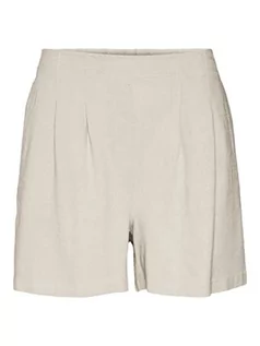 Spodenki damskie - VERO MODA Vmjesmilo Hw WVN Ga Noos szorty damskie, Silver Lining, L - grafika 1