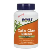 Witaminy i minerały - Now Foods NOW Cat's Claw Extract 120vegcaps - miniaturka - grafika 1