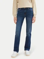 Spodnie damskie - Tom Tailor Jeansy Kate 1043405 Niebieski Straight Fit - miniaturka - grafika 1