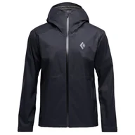 Kurtki męskie - Kurtka męska Black Diamond M Fineline Stretch Shell Rozmiar: XL / Kolor: czarny - miniaturka - grafika 1