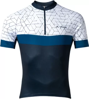 Koszulki rowerowe - VAUDE Posta Half-Zip Tricot Men, niebieski XL 2022 Koszulki kolarskie - grafika 1