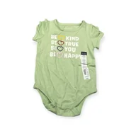 Body dla niemowląt - Body niemowlęce Okie Dokie 18M - zielone z napisem - miniaturka - grafika 1