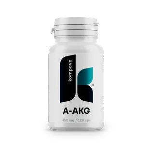 Arginina A-AKG, 450 mg/120 kaps - Przedtreningówki - miniaturka - grafika 1