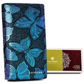 Portfele - Duży, Pionowy Portfel Damski Ze Skóry Naturalnej Na Suwak I Magnes Lumarko! - miniaturka - grafika 1