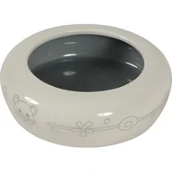 Miski dla psów - Zolux ZOLUX Miska ceramiczna dla gryzonia 100 ml kol beżowy szary 206100 - miniaturka - grafika 1