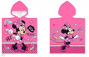 RĘCZNIK PONCHO 50x110 MYSZKA MINNIE - Okrycia kąpielowe dla dzieci - miniaturka - grafika 1
