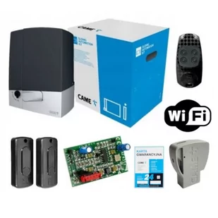 Came Zestaw BXV 6 SAFE 24V ATOMO STANDARD + KEY WIFI do bram przesuwnych do 600 kg - Zestawy do bram Came Zestaw BXV 6 SAFE 24V ATOMO STANDARD + KEY WIFI do bram przesuwnych do 600 kg - Zestawy do bram - miniaturka - grafika 1
