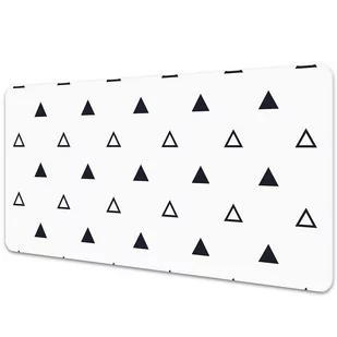 Mata na biurko Trójkąty geometria 90x45 cm - Podkładki na biurko - miniaturka - grafika 1