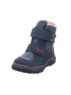 Superfit Husky modne kozaki z ciepłą podszewką, niebieskie/różowe 8010, 40 EU, Niebieski różowy 8010, 40 EU - Kozaki damskie - miniaturka - grafika 1