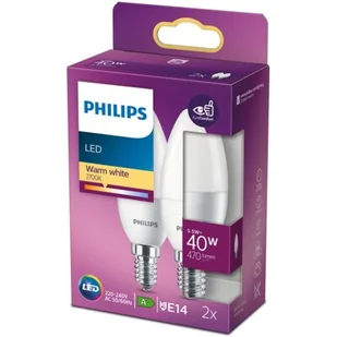 Philips Żarówka LED 929001157762 5.5W E14 2 szt.) 929001157762 - Halogeny - miniaturka - grafika 1