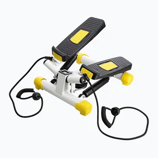 Stepper skośny HMS S3033 biały/żółty - Steppery i stepy - miniaturka - grafika 1