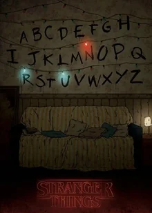 PODKŁADKA POD MYSZ Nadruk 22x18 cm Oryginalny Stranger Things 4 Prezent - Podkładki pod mysz - miniaturka - grafika 1