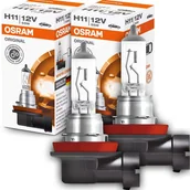 Żarówki samochodowe - 2X ŻARÓWKI OSRAM H11 ORIGINAL 12V 55W ŻARÓWKA HALOGENOWE HOMOLOGACJA ECE - miniaturka - grafika 1