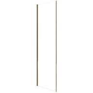 Ścianki i drzwi prysznicowe - Rea Rapid Gold ścianka prysznicowa 80 cm boczna złoty/szkło przezroczyste REA-K5621 - miniaturka - grafika 1