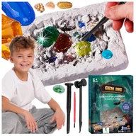 Zabawki interaktywne dla dzieci - ZESTAW ARCHEOLOGICZNY DLA DZIECI - KOPALNIA KRYSZTAŁÓW GEM DIG Z777 - miniaturka - grafika 1