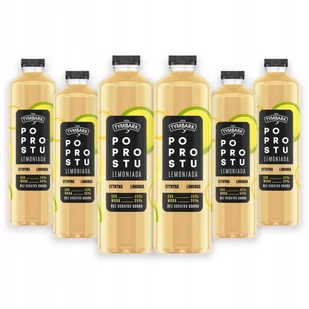 Tymbark Po Prostu Lemoniada Cytryna Limonka Jabłko 1,25l x 6 sztuk - Soki i napoje niegazowane - miniaturka - grafika 1