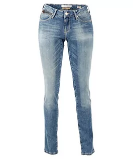 Spodnie damskie - Mavi damskie spodnie jeansowe lindy, niebieski (niebieski Mid Used Ibiza Skinny), 26W / 32L - grafika 1
