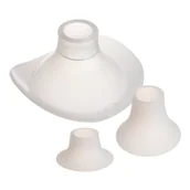 Akcesoria do karmienia - Canpol Zapasowe lejki silikonowe do laktatora muszlowego (24, 21 i 19 mm) - miniaturka - grafika 1