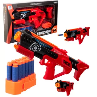 Wyrzutnia Karabin Pistolet Na Strzałki Piankowe - Zabawki militarne - miniaturka - grafika 1