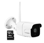 Kamery IP - Zewnętrzna kamera IP OVERMAX CAMSPOT 4.7 ONE WiFi Full HD + karta 64GB - miniaturka - grafika 1