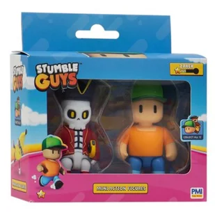 Stumble Guys Mini Action Figures 2 Pack Mr. Stumble Capt Nohart - Figurki dla dzieci - miniaturka - grafika 1