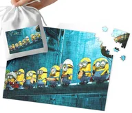 Puzzle - PUZZLE - MINIONKI WZORY Z BAJEK I GIER PREZENT NA ŚWIĘTA 35el WORECZEK - miniaturka - grafika 1