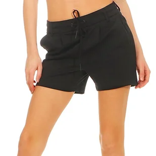 ONLY Szorty damskie Poptrash, czarny (Black Black), XS - Spodenki damskie - miniaturka - grafika 1