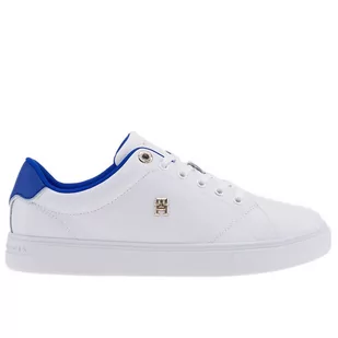 Buty Tommy Hilfiger Essential FW0FW07377-YBS - białe - Buty sportowe damskie - miniaturka - grafika 2