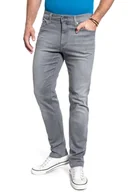 Spodnie męskie - Spodnie Męskie Mustang Tramper Tapered Denim Grey 1009756 4500 883-W34 L30 - miniaturka - grafika 1